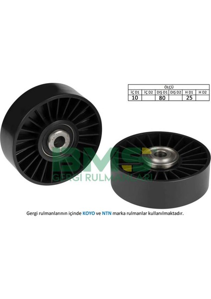 Alternatör Gergi Rulmani Brava-Bravo I-Ii-Doblo-Marea-Idea-Marea-Palio-Punto-Stilo 1.9d-1.9td-1.9jtd Dpmah