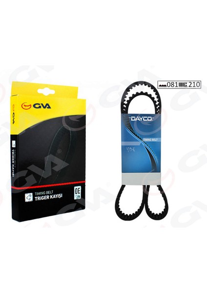 Triger Kayişi 081X210 Vw T4 2.5tdi 10V 94-03 Lt 28-32-46 2.5tdi 10V 96-06 Dpmah