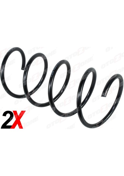 Helezon Yay On Renk Kodu: 2 x Kirmizi C-Class W203 02 07 S203 02 07 Dpmah