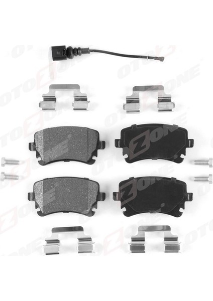 Arka Balata Vw Transporter T5 03 09 A4 04-09 A6 04-11 A8 03-10 Fişli Dpmah