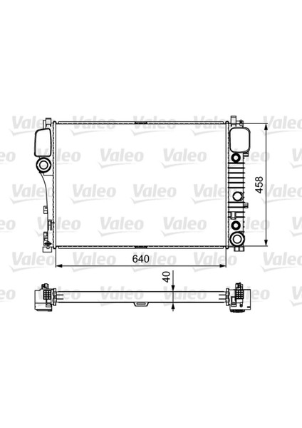 Motor Su Radyatoru Mercedes S-Class W221 C216 Dpmah