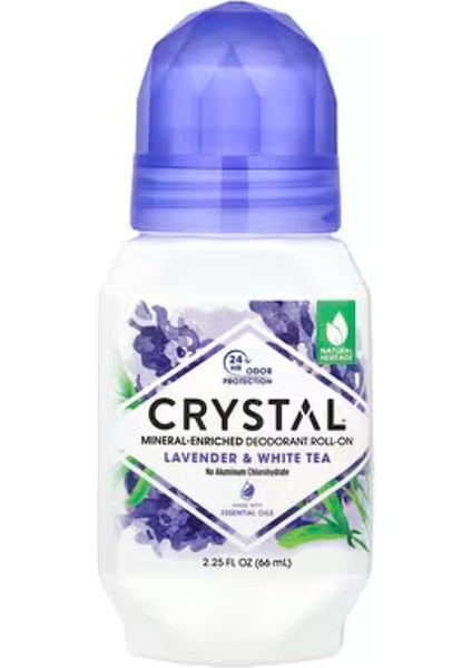 Lavanta ve Beyaz Çaylı Deodorant Roll On 66 ml