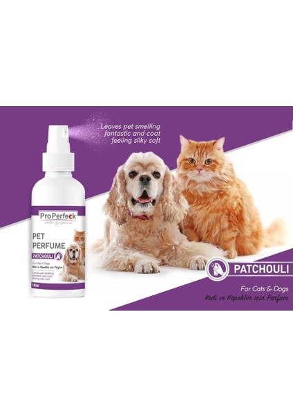 Pro Perfeck Kedi ve Köpek Paçuli Parfüm 100 ml