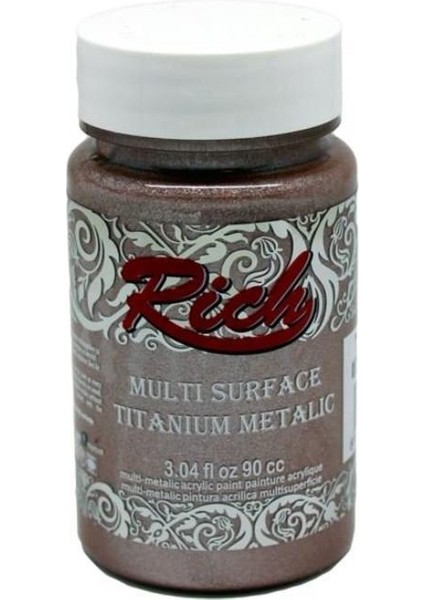 Rich Multi Surface Titanium 2528 Antik Pembe Metalik 90 cc
