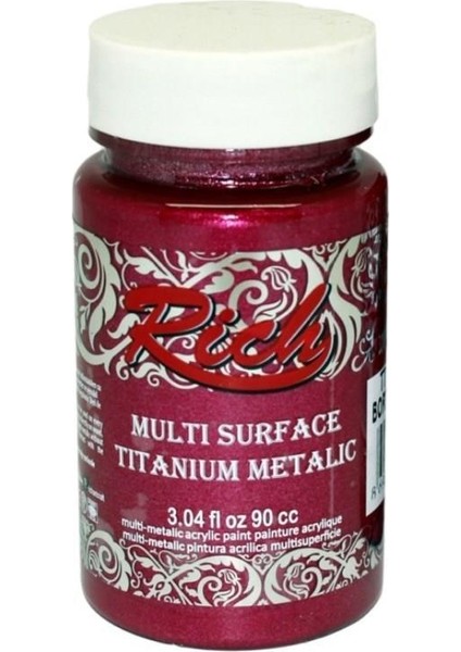 Rich Multi Surface Titanium 2548 Bordo Metalik 90 cc