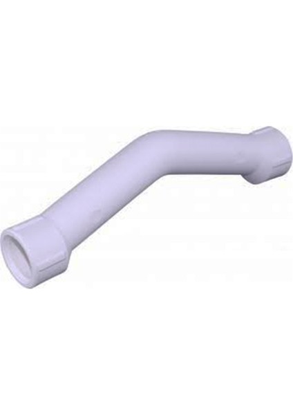 Pvc Boru V Tipi Kavis Manşonlu Pprc 25 mm 10 Adet