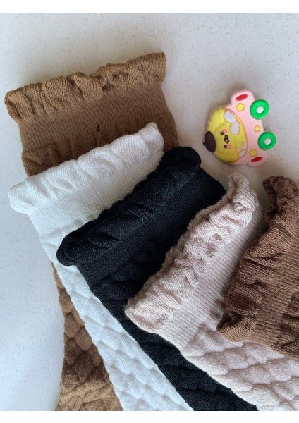 Pofuduk Uzun Çorap 10 Adet modelleri