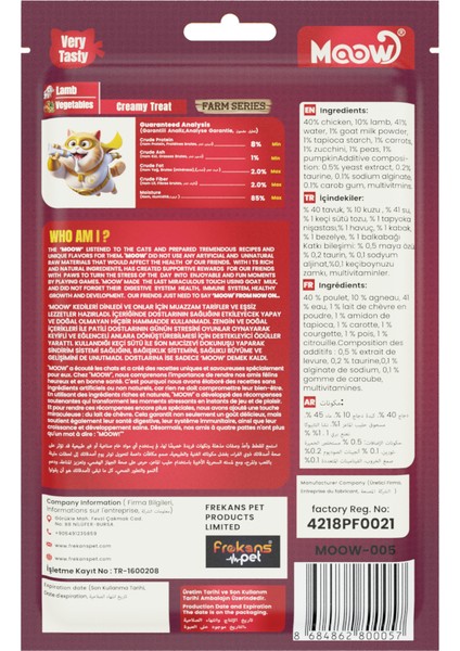 Kuzu Etli&sebzeli Keçi Sütlü 12GR x 6'lı Kedi Krema Ödülü fiyatları