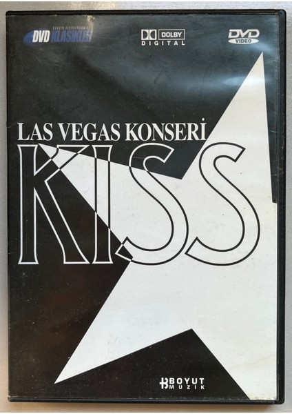 Kiss Las Vegas Konseri DVD (Orjnal Dönem Baskı Vcd)