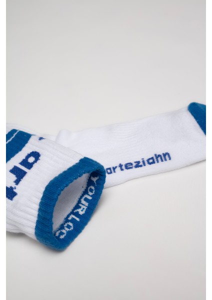 Retro Unisex Spor & Lifestyle Havlu Taban Çorap
