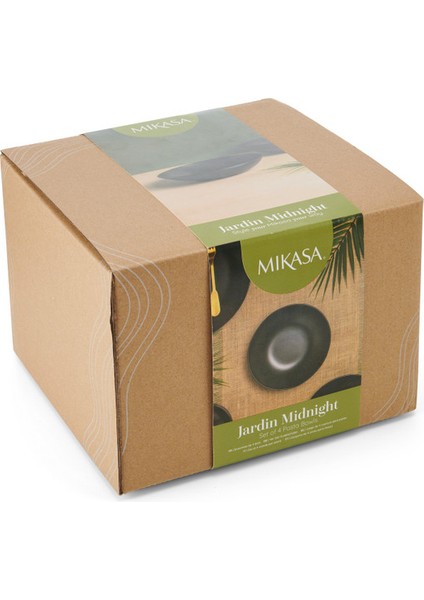 Jardin Midnight 20CM Seramik Çukur Tabak 4lü fırsatları