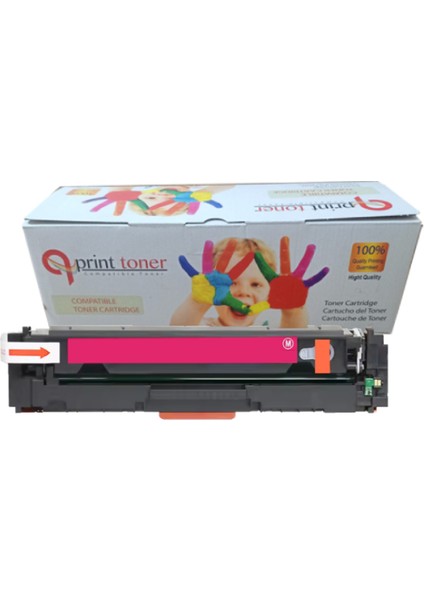 Qprint Toner Canon Crg 067 Kırmızı Muadil Toner Çipi LBP631 LBP633 MF651 MF655 MF657
