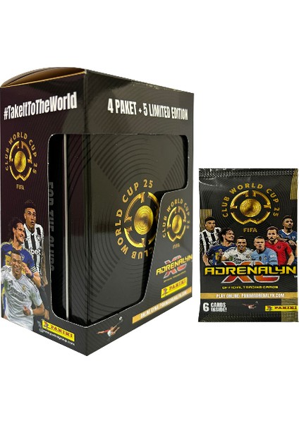 Club World Cup 25 Trading Card Tın Box