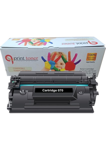 Qprint Toner Canon Crg 070 Muadil Toner Çipsiz LBP243 LBP246 LBP247 MF461 MF462 MF463 MF465