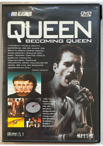 Queen Becoming Queen DVD (Orjnal Dönem Baskı Dvd)