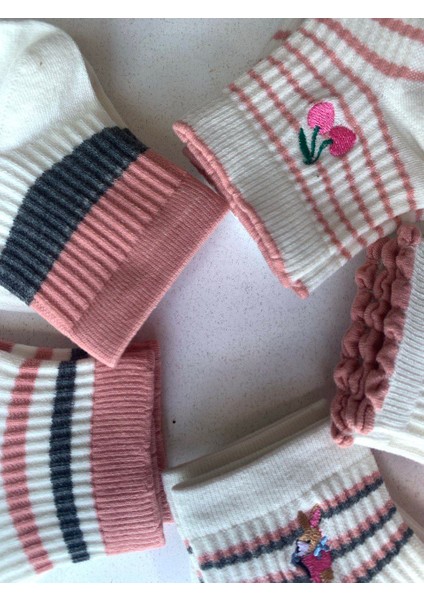 Nakışlı Kenar Desenli 10 Adet