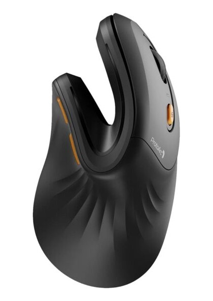 Protoarc EM11 Nl Siyah Turuncu Kablosuz Ergonomik Dikey Mouse (CP014943)