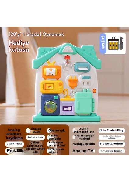 Bebek Çocuk 1-3 Yaş Erken Eğitim Eğitici Ev Oyuncakları (Yurt Dışından)