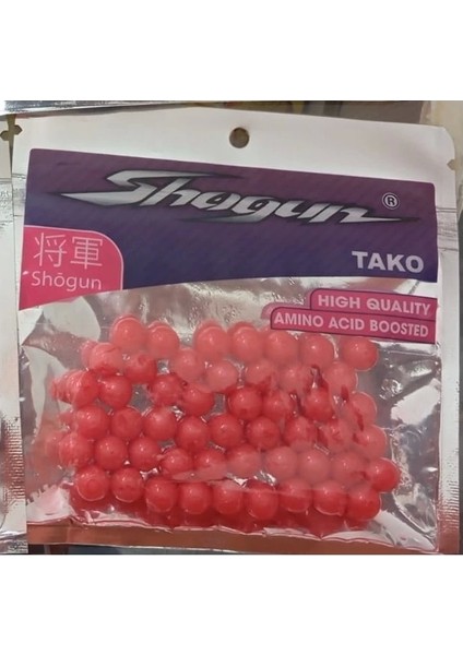 Tako Silikon Balık Yumurtası Renk: Kırmızı