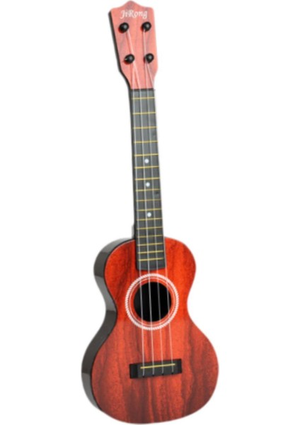 Çocuk Oyuncak Ukulele Müzikal Oyuncak Kı Öncesi Hediyeler Kırmızı (Yurt Dışından)