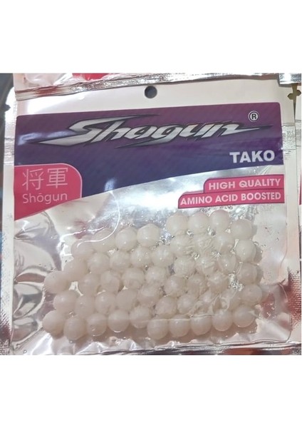 Tako Silikon Balık Yumurtası Renk: Beyaz