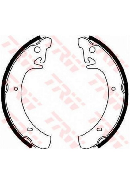 Arka Pabuç Balata Samara 86 96 Vega 95 00 111 95-05 112 95-06 Nova 89 200X41 514002 Dpmah