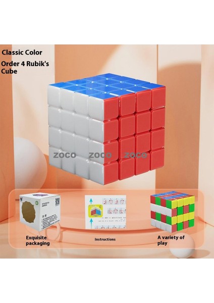 Çocuk Renkli Morandi Rubik Küp 2,3,4,5 Adım Eğitici Oyuncaklar (Yurt Dışından)