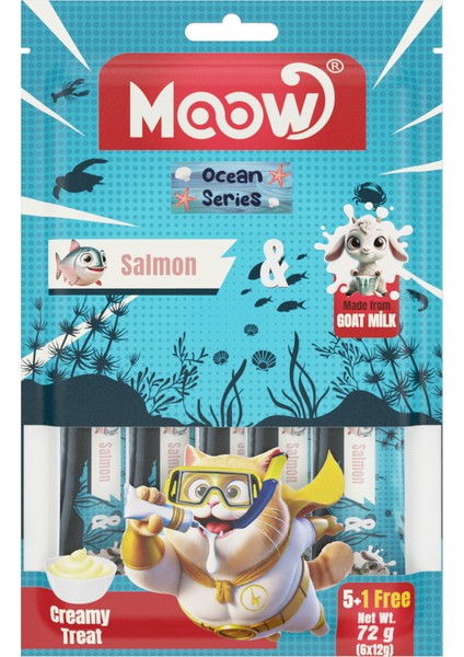 Somonlu Keçi Sütlü 12GR x 6'lı Kedi Krema Ödülü