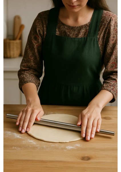 Alüminyum Paslanmaz Metal Masterchef Pratik 90 cm Hamur, Yufka Açıcı Oklava modelleri