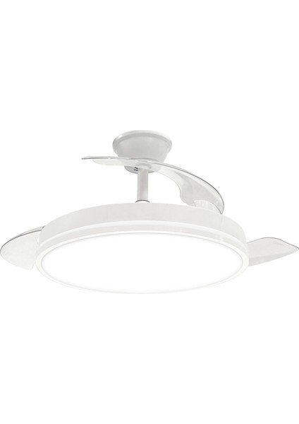 Ceiling Wing Fan 36W D105 Beyaz Kumandalı Tavan Vantilatör