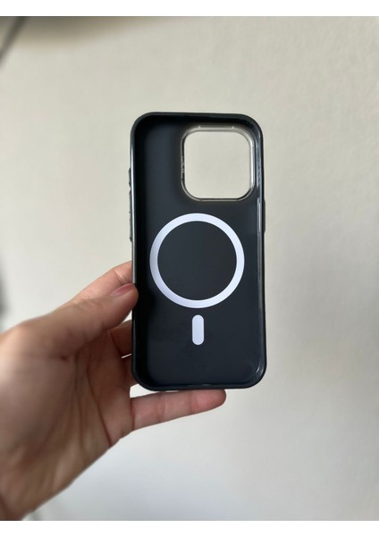 IPHONE 16 Pro Siyah Simli Kılıf