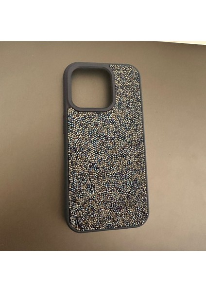 IPHONE 13 Lacivert Gri Taşlı Kılıf modelleri