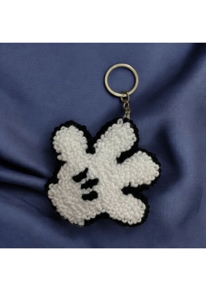Hand Made Örgü Mickey Anahtarlık
