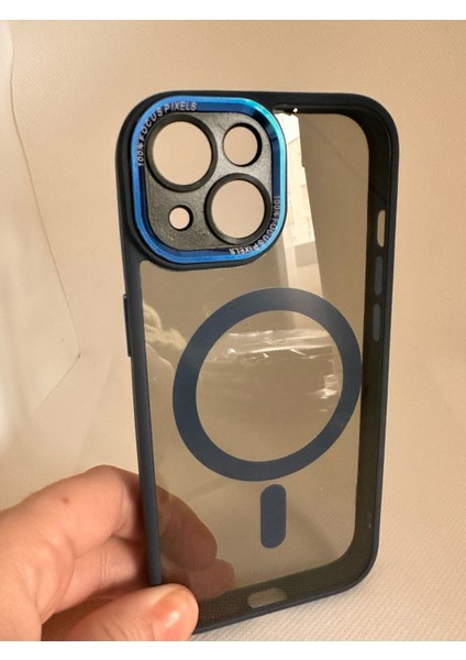 Iphone 15 Focus Pixel Magsafe Mavi