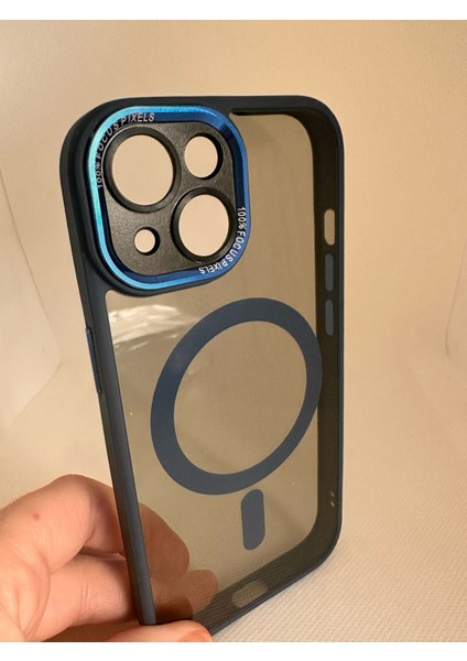 Iphone 15 Focus Pixel Magsafe Mavi
