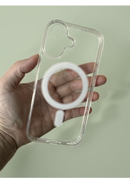 IPHONE 12 Pro Max Şeffaf Magsafe Özellikli Kılıf