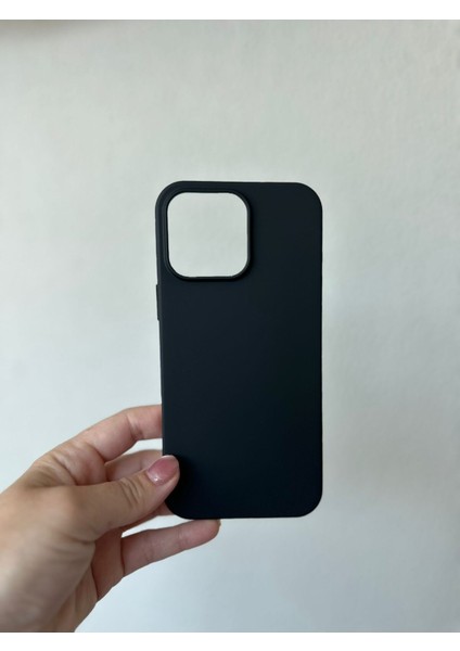 IPHONE 16 Pro Max Siyah Silikon