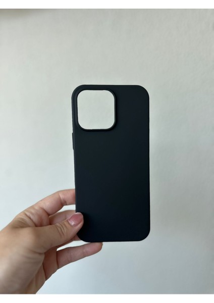 IPHONE 16 Pro Max Siyah Silikon
