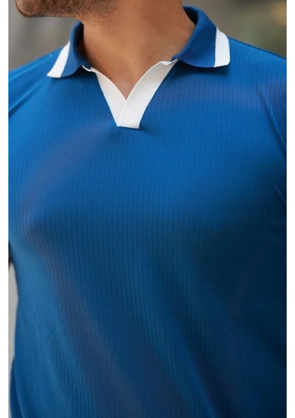 Erkek Hemşire Yaka Kısa Kollu Tişört modelleri