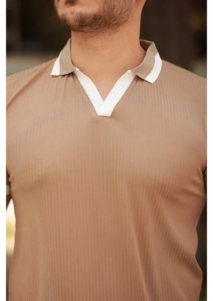 Erkek Hemşire Yaka Kısa Kollu Tişört modelleri