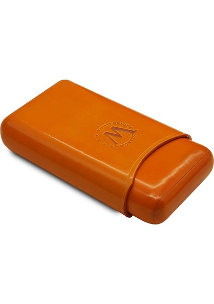 Gerçek Deri El Yapımı 52 Ring Amsterdam Üçlü Puro Kılıfı