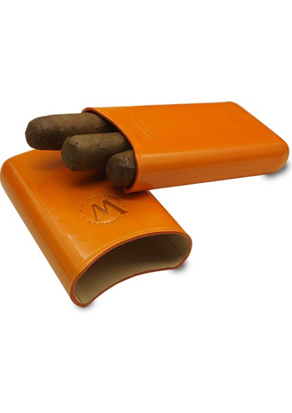 Gerçek Deri El Yapımı 52 Ring Amsterdam Üçlü Puro Kılıfı fırsatları