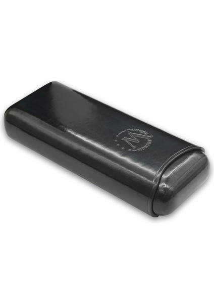 Gerçek Deri El Yapımı 65 Ring Londres İkili Puro Kılıfı