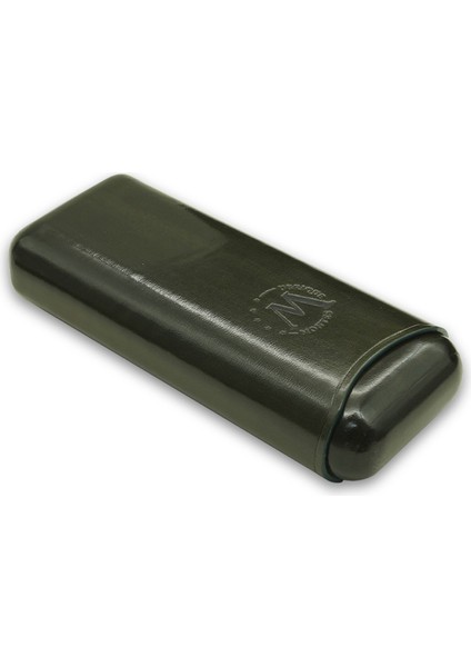 Gerçek Deri El Yapımı 65 Ring Jaen İkili Puro Kılıfı