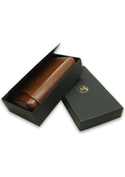 Gerçek Deri El Yapımı 65 Ring Roma Üçlü Puro Kılıfı fiyatları