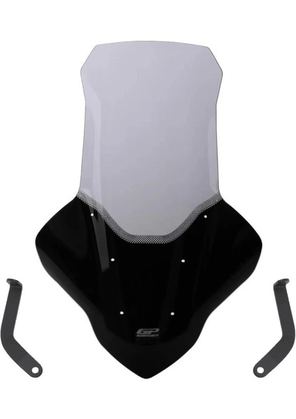 Yamaha Nmax 125 155 2021-2024 Uyumlu Elcikli Uzun Tur Camı Füme