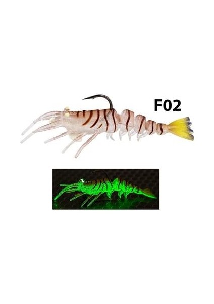 Shrimper 75MM 8.5gr Silikon Karides modelleri