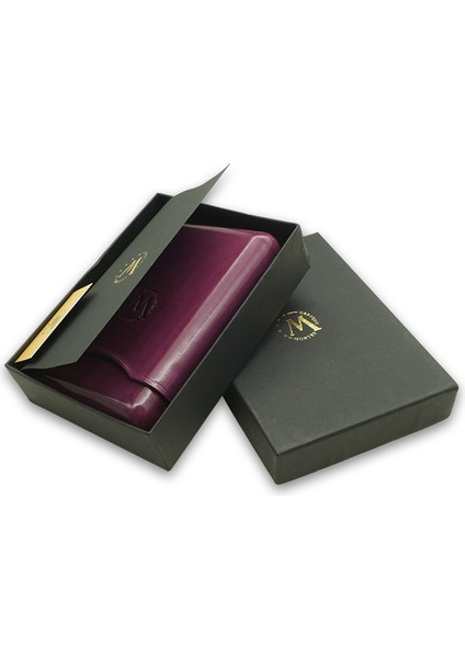 Gerçek Deri El Yapımı 55 Ring Varsovia Dörtlü Puro Kılıfı fiyatları