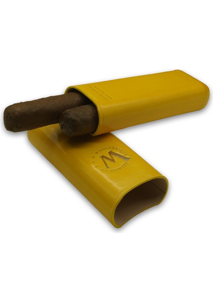 Gerçek Deri El Yapımı 52 Ring Bali İkili Puro Kılıfı modelleri