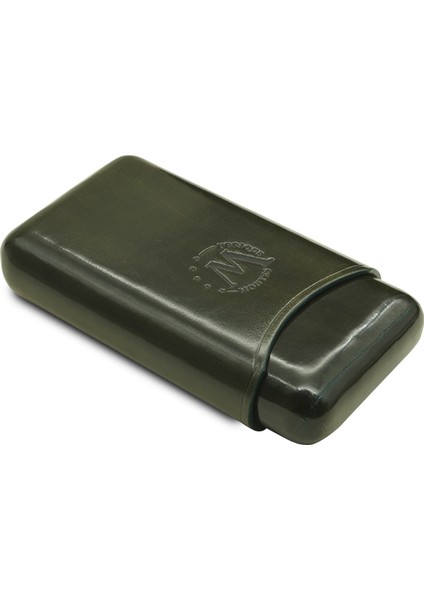 Gerçek Deri El Yapımı 52 Ring Jaen Üçlü Puro Kılıfı